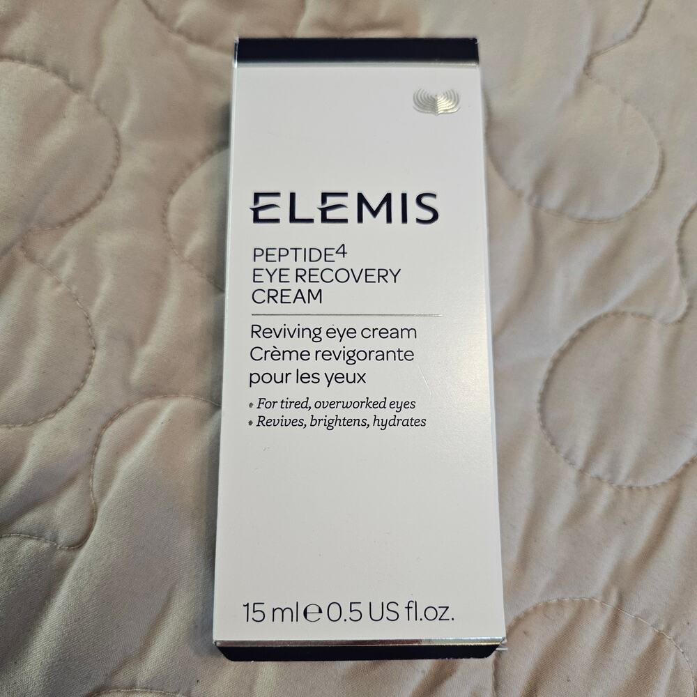 Elemis New in Box Never Opened Peptide Eye Recovery Cream .5 Oz